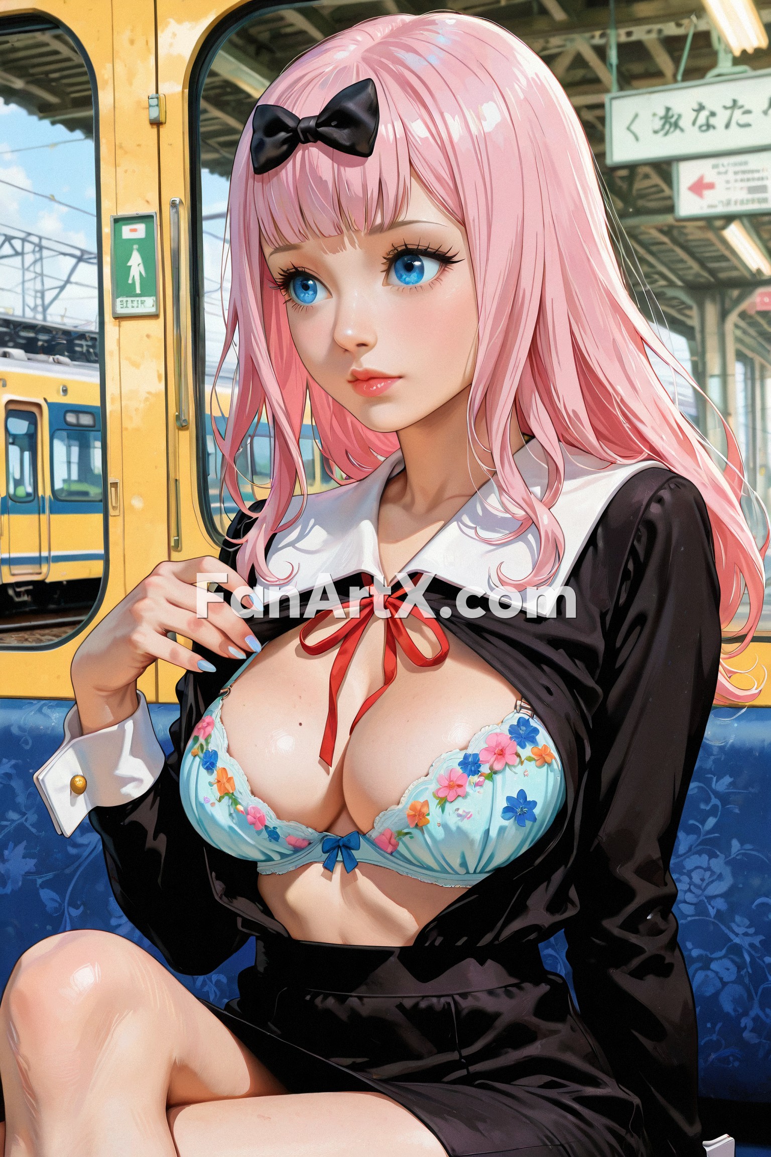 Chika Fujiwara fanart - kaguya sama love is war character 1144413